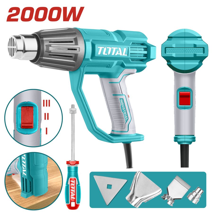 PISTOLA DE CALOR 2000W - TB20078 - TOTAL