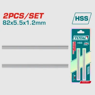 CUCHILLA (HOJA) P/ CEPILLO ELECTRICO DE MANO 1050W (2 PZS) - TOTAL 