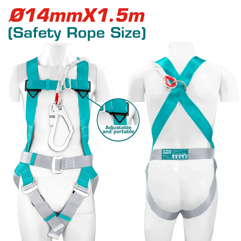 ARNES DE SEGURIDAD 14MMX1,5M - TOTAL