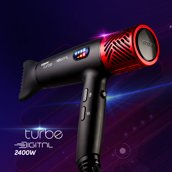 SECADOR - TURBE DIGITAL 
2400 WATTS 
CABLE 3 METROS - TAIFF