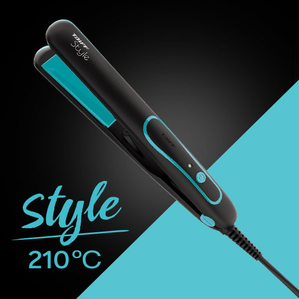 PLANCHITA  STYLE BLACK 210*C 
CABLE 1,8 METROS  TAIFF