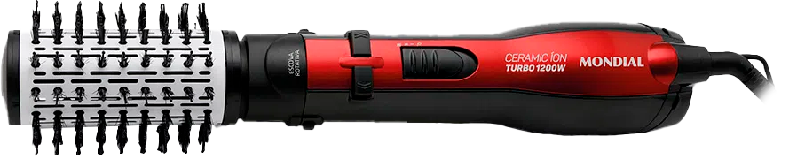 CEPILLO ROTATIVO 4 EN 1 
CERAMIC ION TURBO ER09  MONDIAL