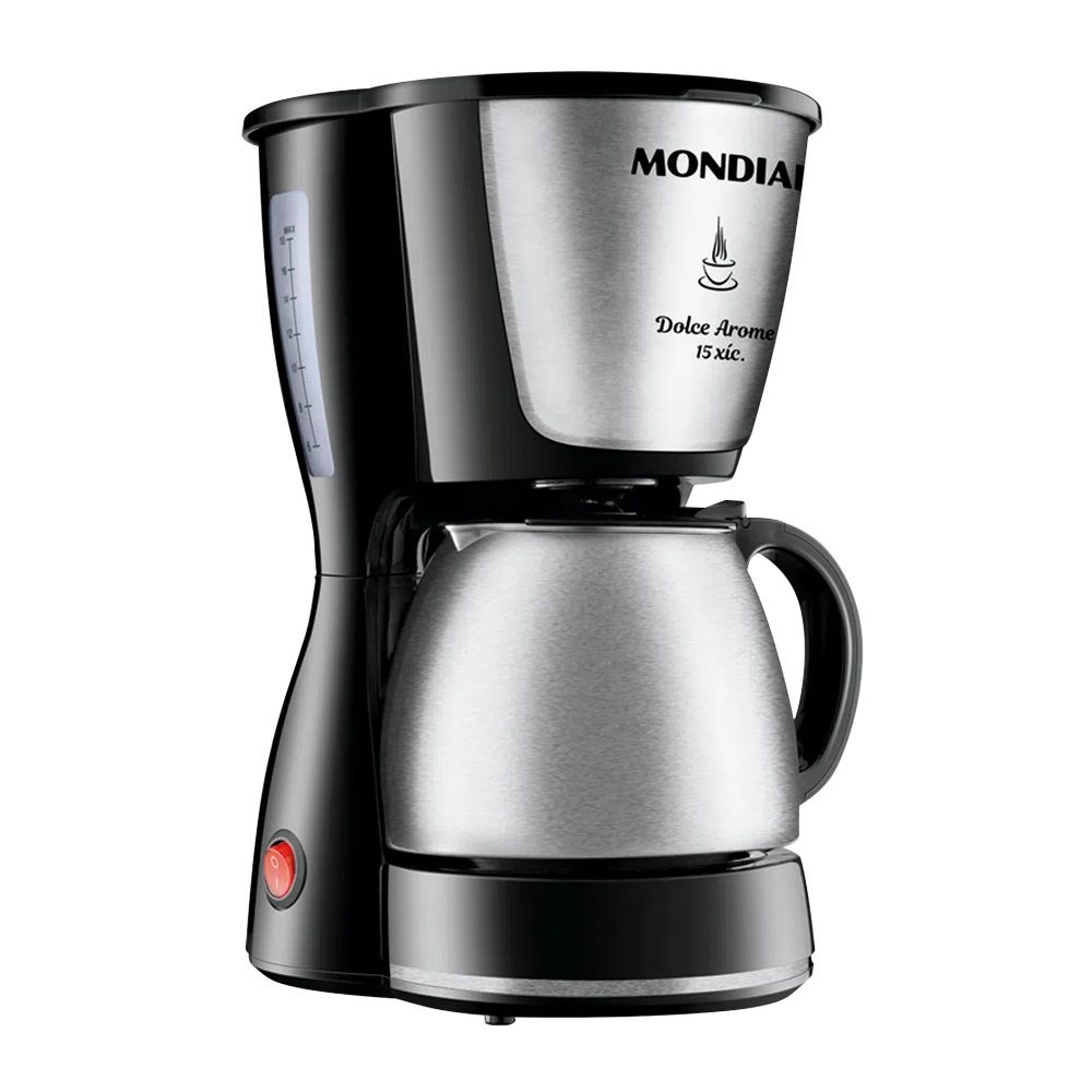 CAFETERA DOLCE AROME 15 - INOX 
15 CAFECITOS C-34-JI-15X - MONDIAL