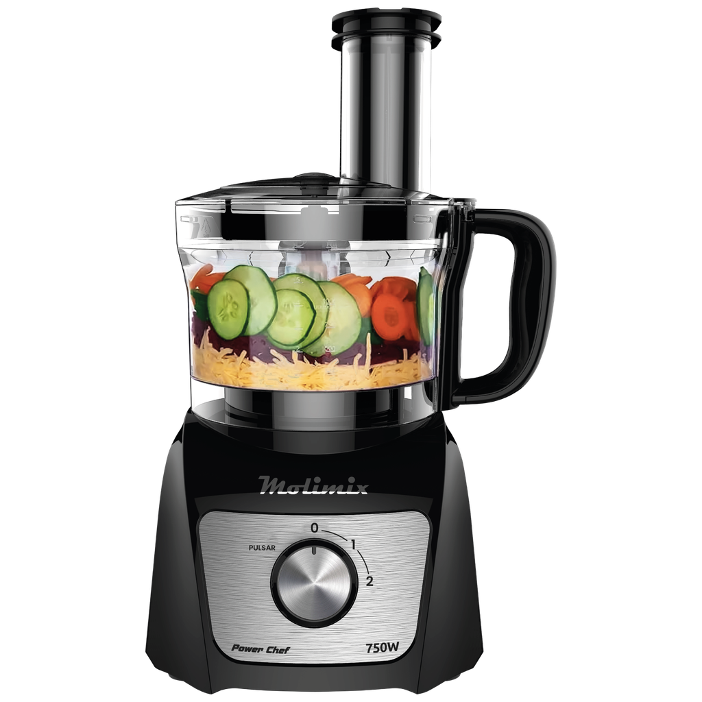 MULTIPROCESADOR - POWER CHEF 
750W - CAPACIDAD 1.0L MMP-750 - MOLIMIX