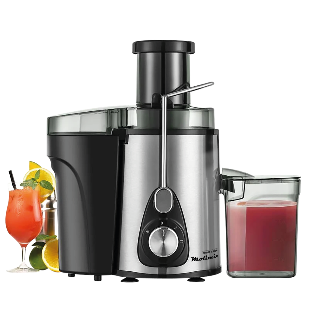 CENTRIFUGA DE JUGO  POWER JUICER 
600W MCJ10  MOLIMIX