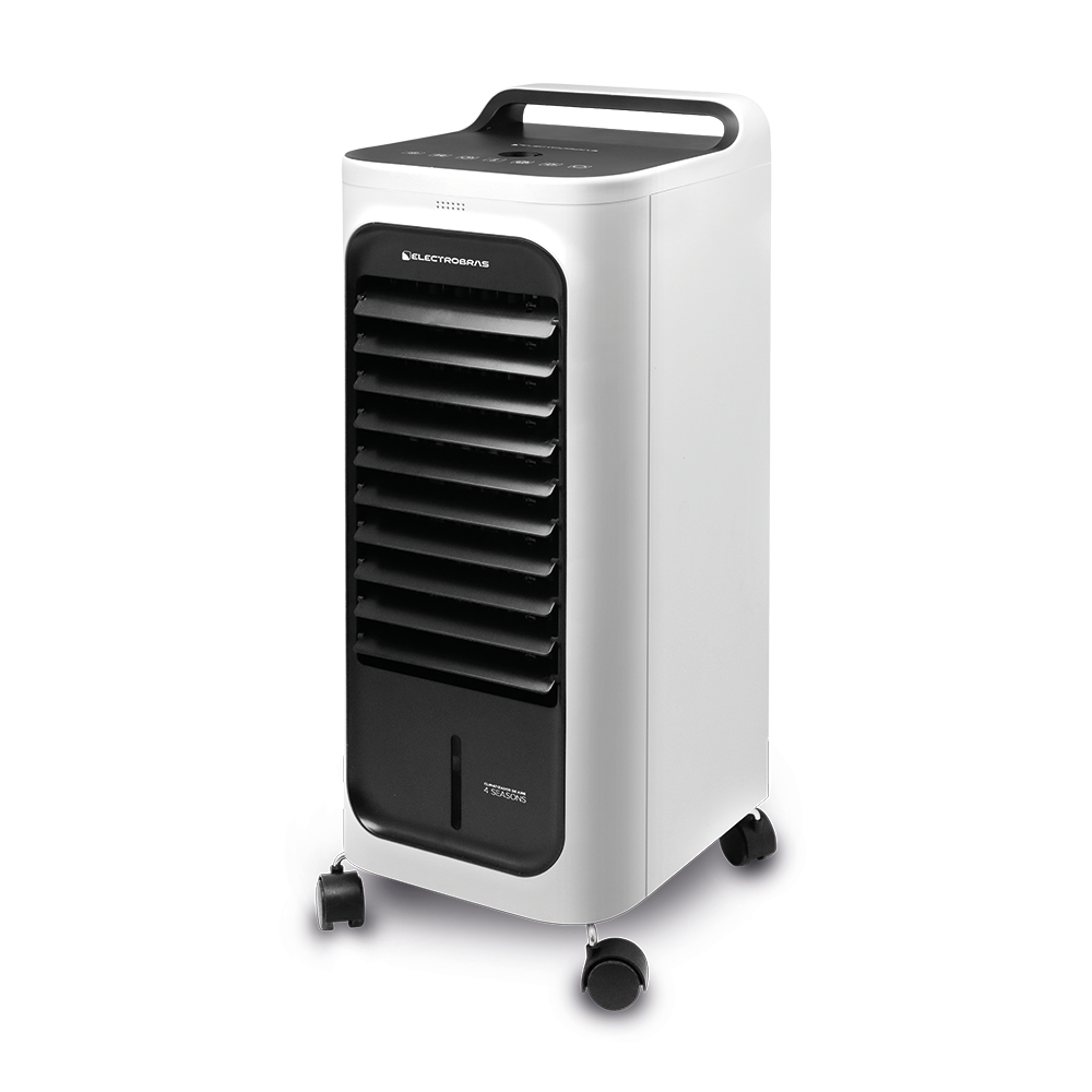 CLIMATIZADOR  4 SEASONS 
(FRIO/CALOR) 
5EN1: PURIFICA, CALIENTA, HUMIDIFICA, ENFRIA Y VENTILA EBCA02  ELECTROBRAS