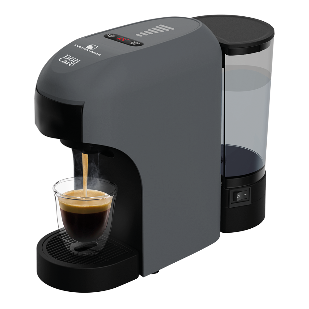 CAFETERA MULTICAPSULAS  3 EN 1 BON CAFE  GRIS EBCM22  ELECTROBRAS