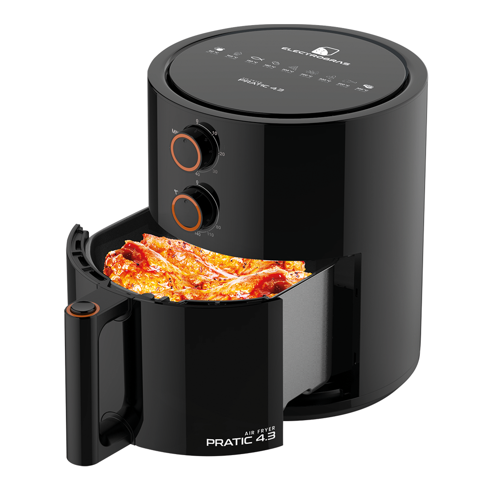 AIR FRYER 
PRATIC - 4,3L EBAF-43-B - ELECTROBRAS
