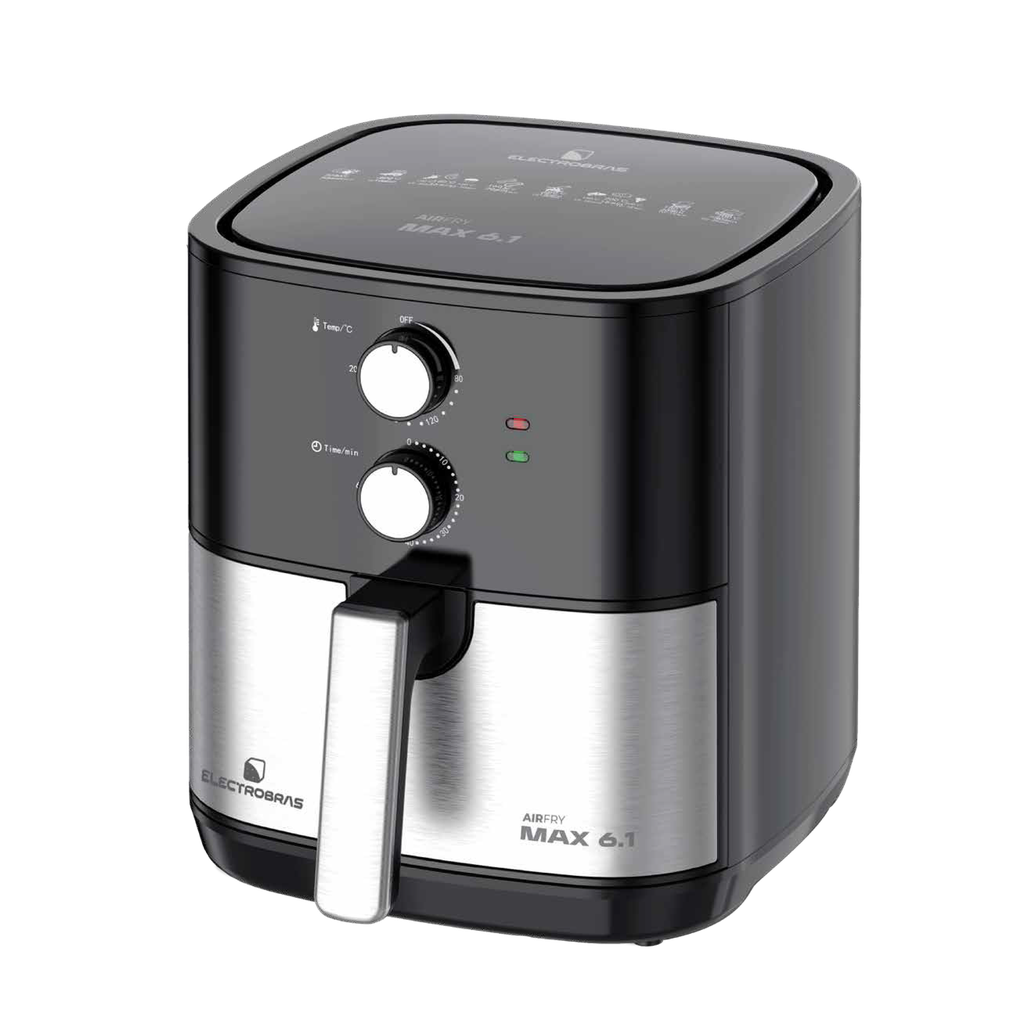 AIR FRYER 
MAX - 6.1L EBAF-61-B - ELECTROBRAS