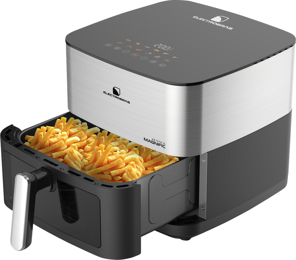 AIR FRYER DIGITAL 
MAGNIFIC  9L 
Gran Capacidad EBAF90D  ELECTROBRAS