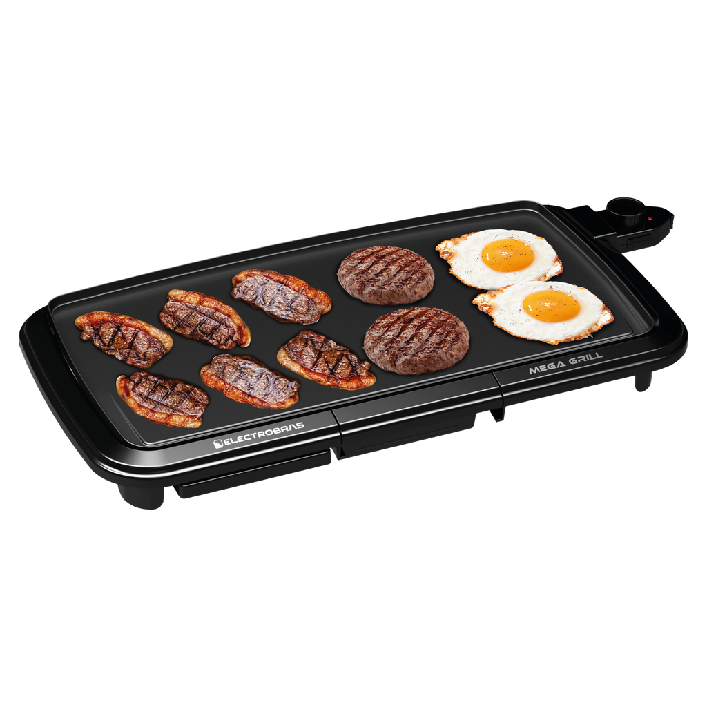 CHAPA ASADERA - MEGA GRILL EBGR-50 - ELECTROBRAS