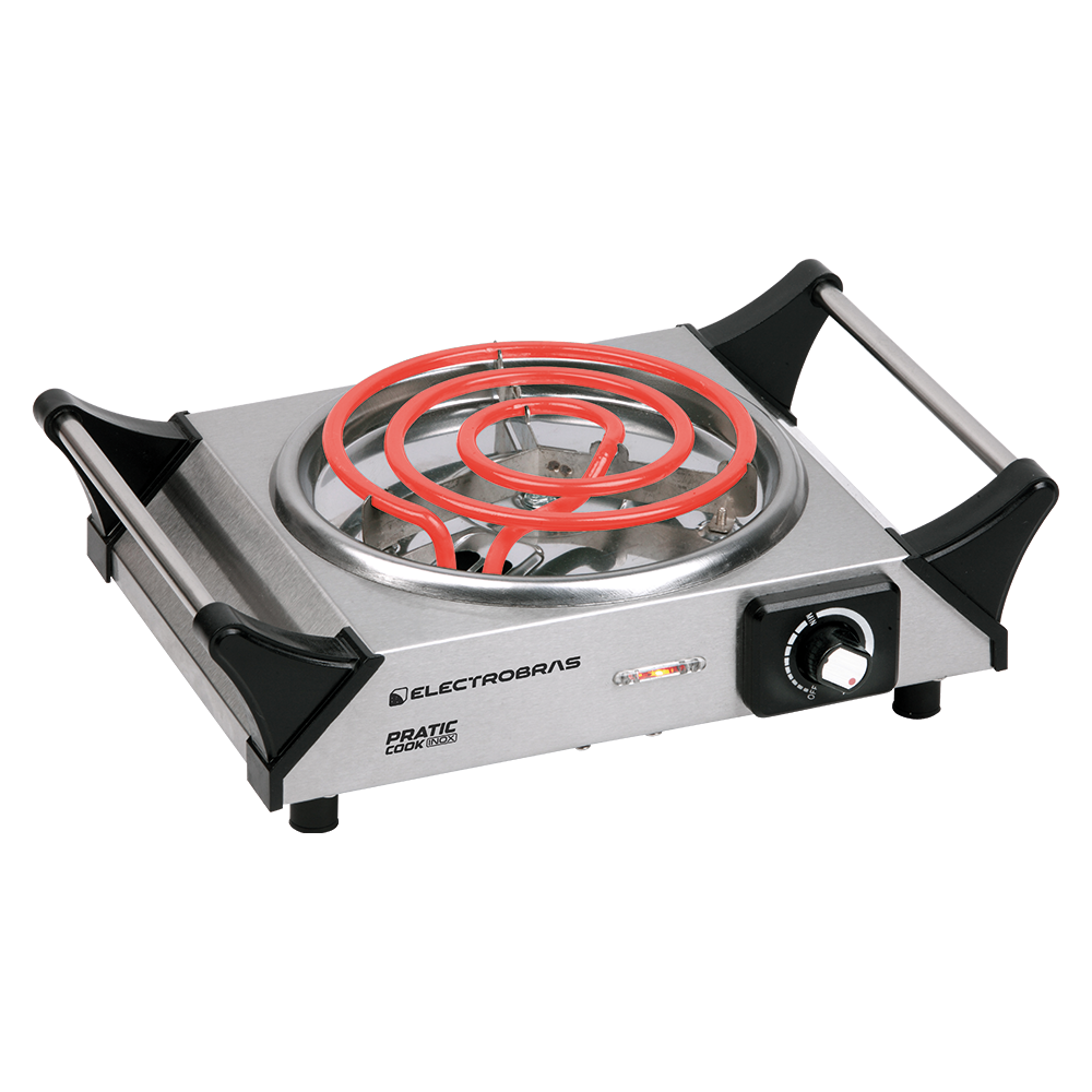 PLACA ELECTRICA ESPIRAL 
PRATIC COOK INOX EBCE-01 - ELECTROBRAS