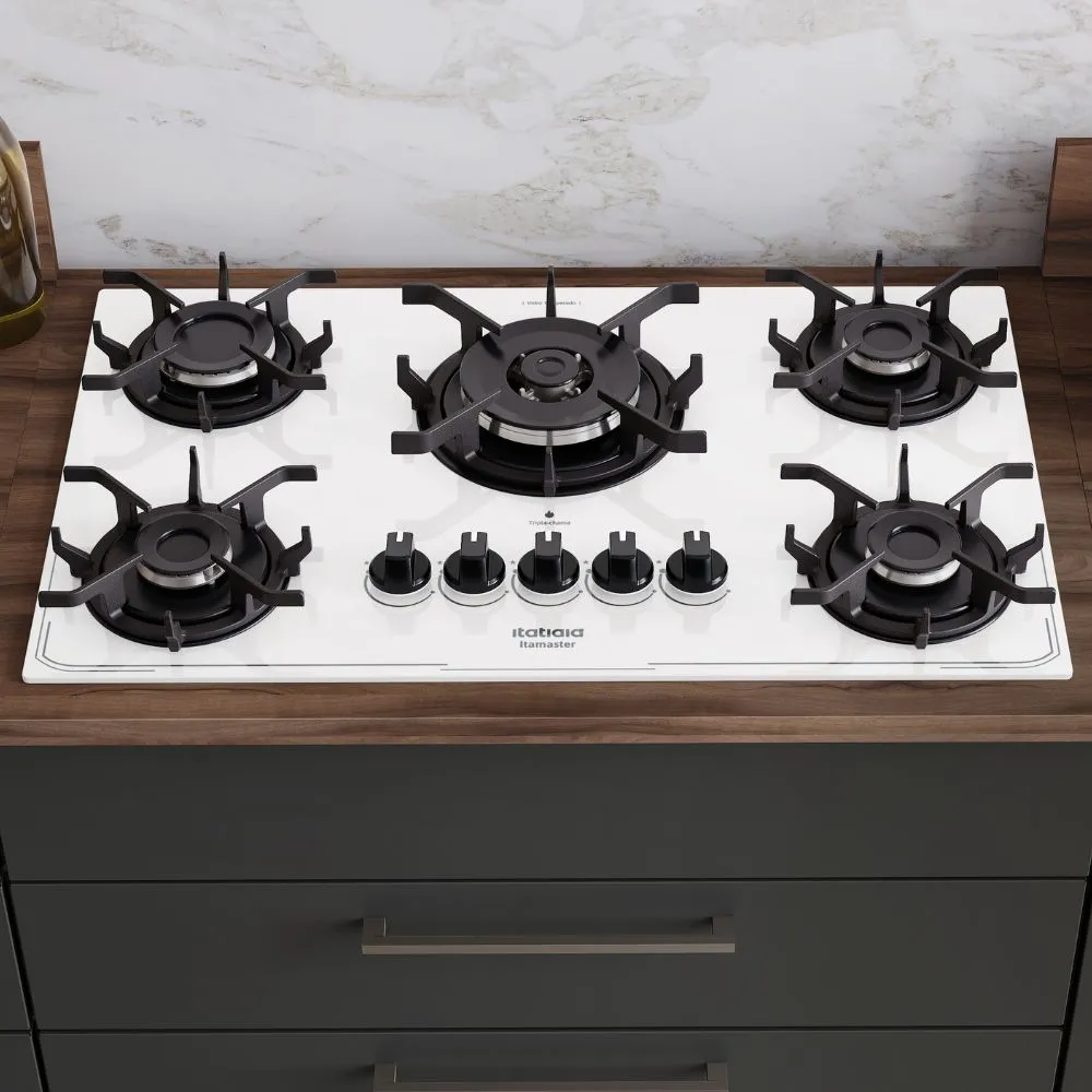 COOKTOP - ITAMASTER - 5Q - BLANCO ITAMASTER   5-BL - ITATIAIA