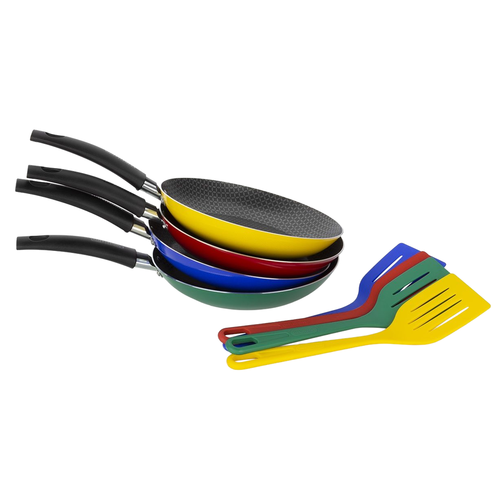 SARTEN 24 C/ ESPATULA  COLOR POP 
COLORES SURTIDOS 79024  MULTIFLON