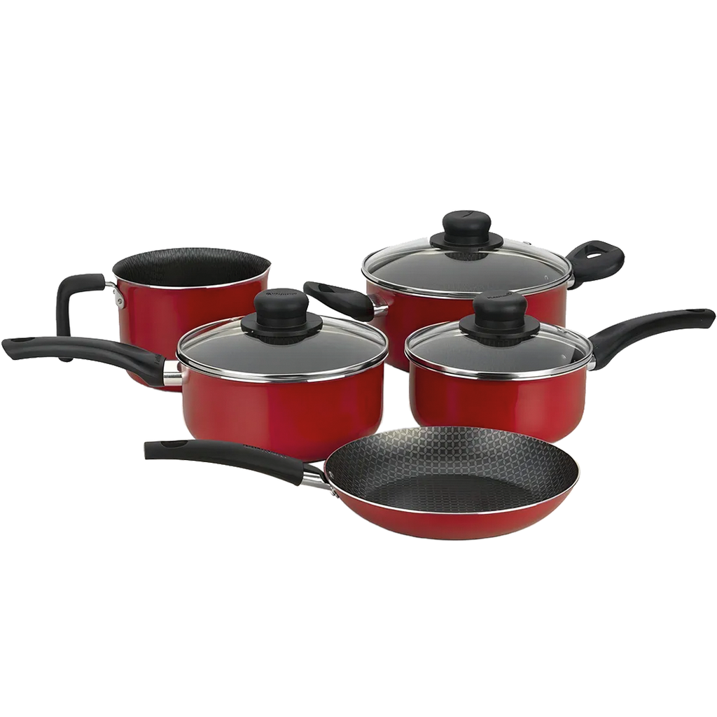 SET DE COCCION 5 PIEZAS  GOURMET 
SARTEN 22/ OLLA 16/ OLLA 18/ 
CACEROLA 20 40067  MULTIFLON