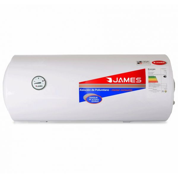 Térmotanque Eléctrico Acero 80L Horizontal - James