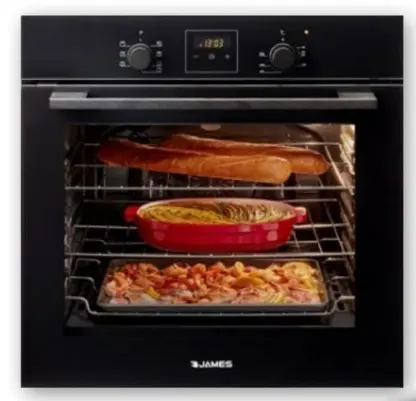 Horno Eléctrico Empotrable 56L HEE BKD G2 - James