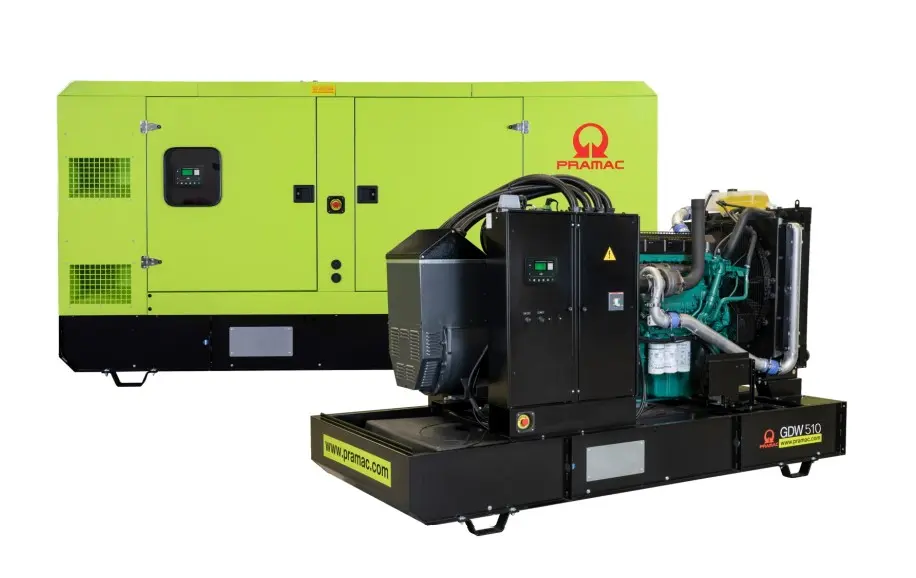 Generador Eléctrico 510kVA Cabinado con ATS GDW510V/FS2 - Pramaq