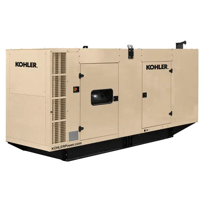 Generador Eléctrico 550kVA Cabinado con ATS D550 - KOHLER 