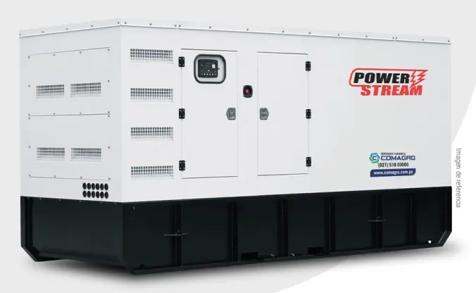 Generador Eléctrico 500kVA Cabinado con ATS PS500SDSN - Power Stream