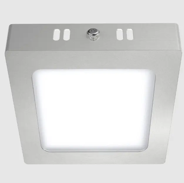 Panel Led Cuadrado Adosar 6W 3000K 85-265V Blanco - Macroled