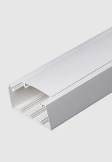 Canal PVC para Cable 100x50mm Blanco Tira 2mt - Hellermann Tyton 