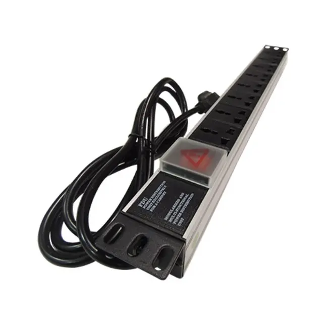 Canal de Tensión Horizontal 8 Tomas Universal