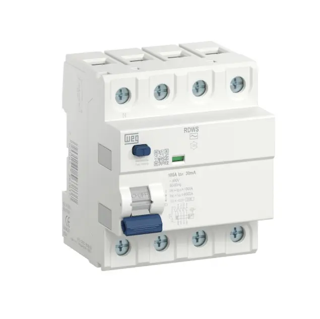 Disyuntor Diferencial RDWS 4P 25A 30mA - 14764231 WEG