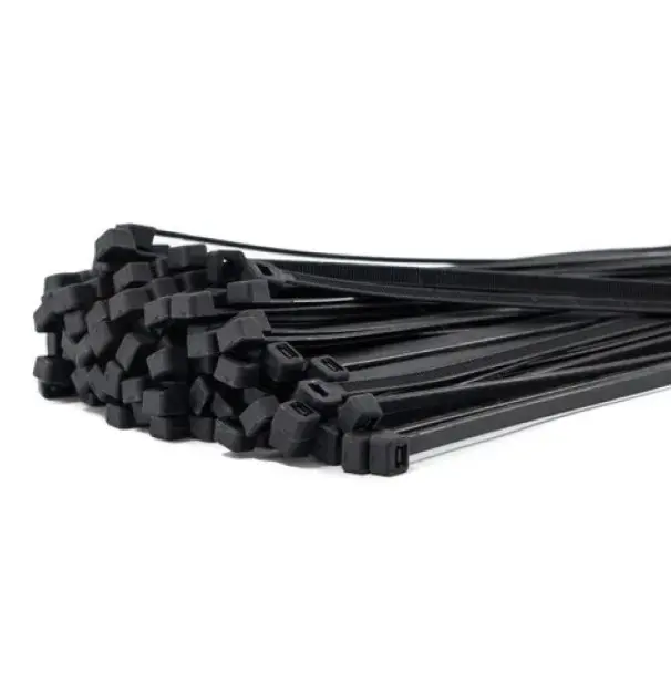 Precinto PVC Negro UV 5x300mm x 100 und - Ecoville