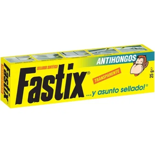 Sellador Sintético Transparente 25g - Fastix 