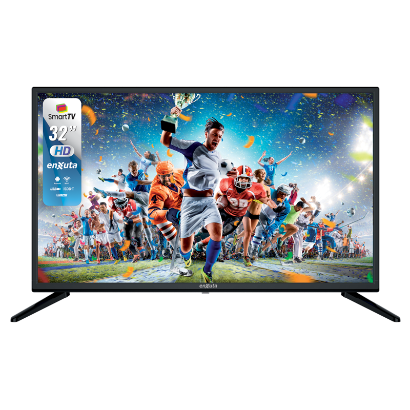 LED SMART 32 Pulgadas HD, Android 14.0, ISBD-T - LEDENX1232SDF2KA Enxuta