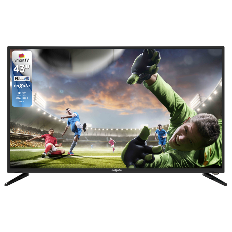 LED SMART 43 Pulgadas FHD, Android 14.0, ISBD-T - LEDENX1243SDF2KA Enxuta