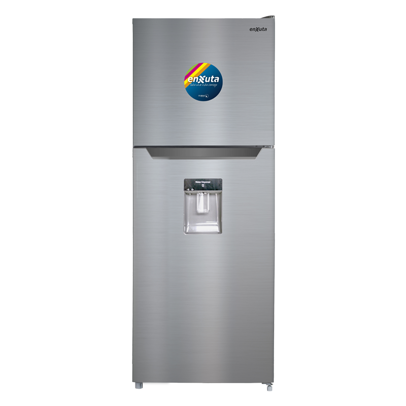 Heladera Frío Seco Tropical 345 Litros color Inox con Dispensador - RENX1350DIT Enxuta