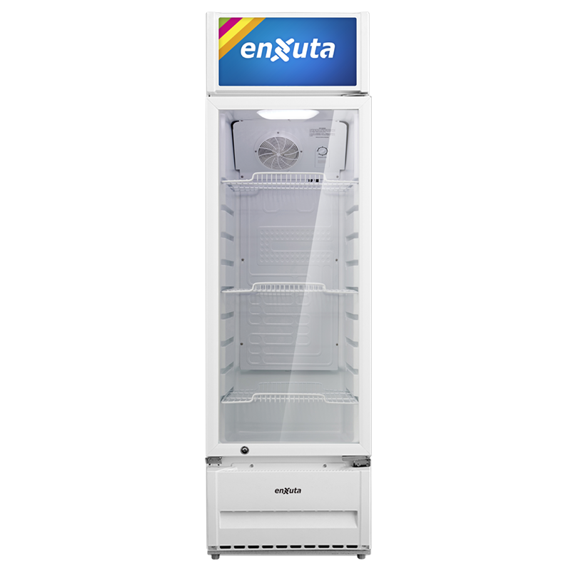 Visicooler 211 Litros con Cenefa Led Frío Húmedo Tropicalizado - VENX9211 Enxuta