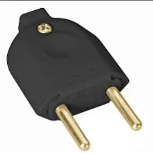 Ficha Macho 10A Negro 57412/901 - Tramontina