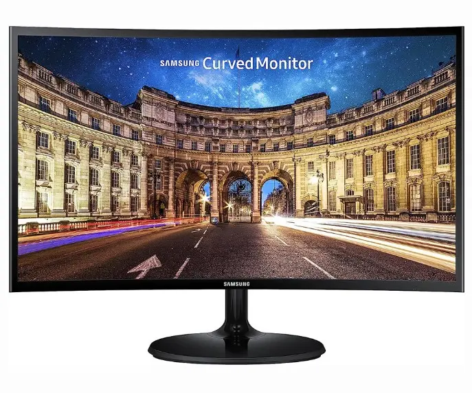 Monitor 23.5" Full HD LED Curvo 60Hz Negro - LC24F390FHN Samsung
