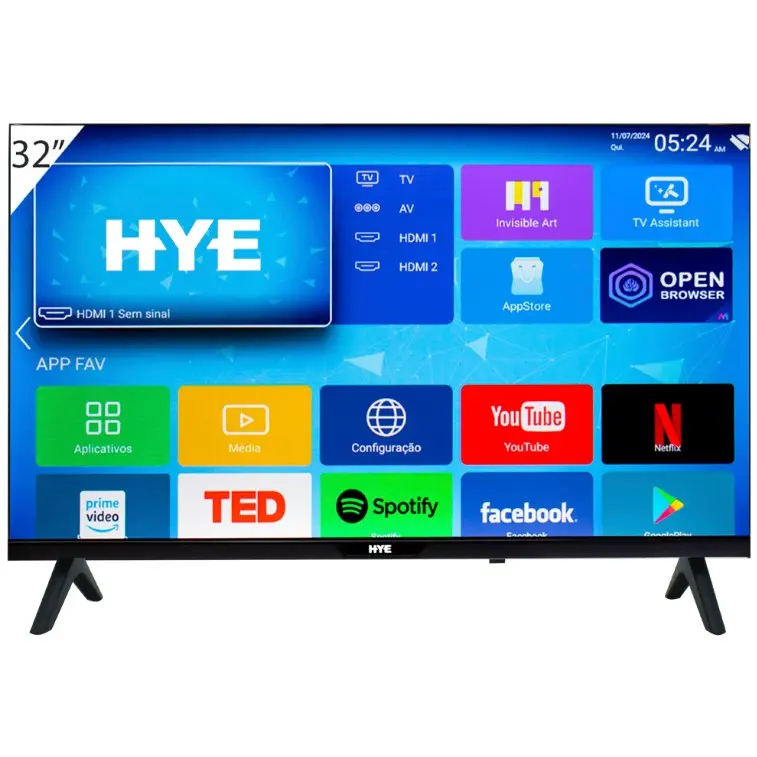 TV Smart HYE HYE32ATHZ 32" HD / LED - Negro