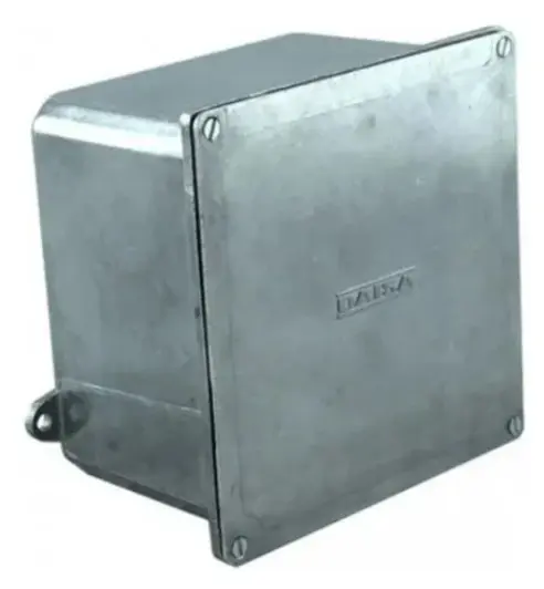 Caja De Paso CDT 10X10X6 Sin Agujeros - Daisa  