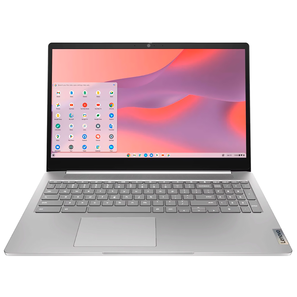 Notebook Lenovo IdeaPad 3 Chrome 15IJL6 Intel Celeron N4500 Pantalla Full HD 15.6" / 4GB de RAM / 64GB eMMC / ChromeOS - Artic Gris (Inglés)