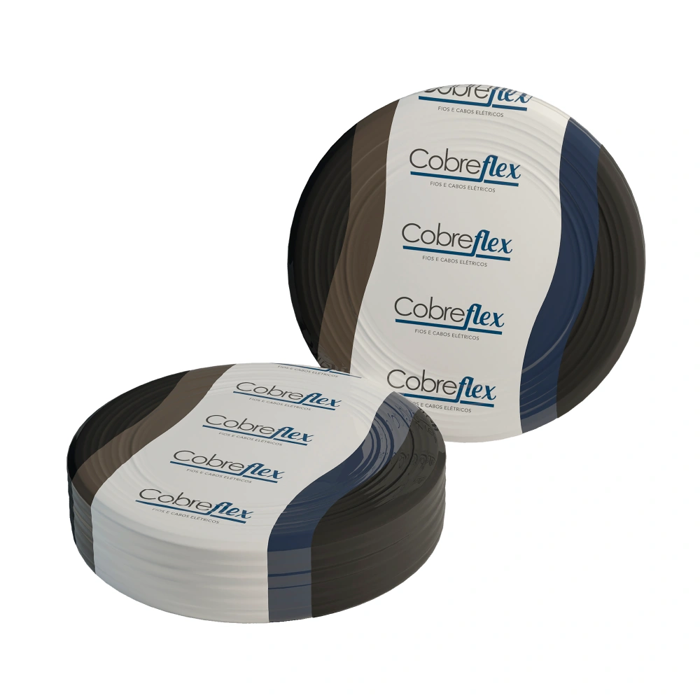 Cable Multifilar PVC 70º 450/750V 1x6 mm2 Negro x mts - Cobreflex