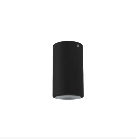 Spot Adosar Redondo Negro p/ Lampara Par20 1xE27