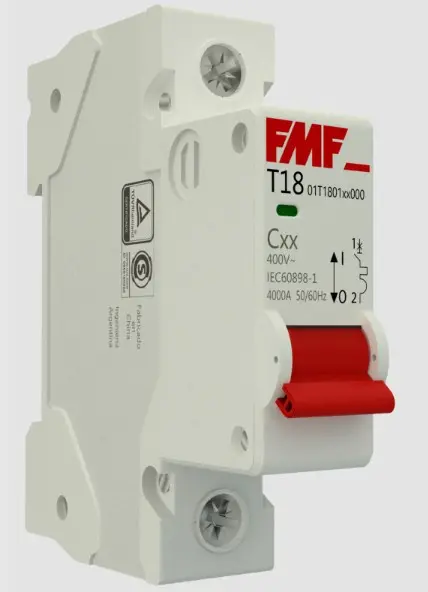 Disyuntor Term. Mag. DIN C 1P 32A 6KA- FMF