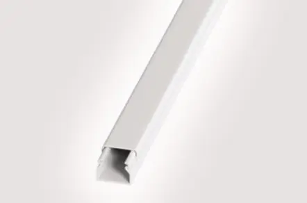 Canal PVC p/ Cable 18x21mm Blanco c/ adhesivo Tira 2mt - Hellermann Tyton