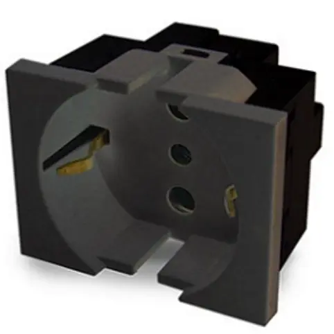 Módulo Toma Corriente Schuko 16A 2M Gris - Cambre