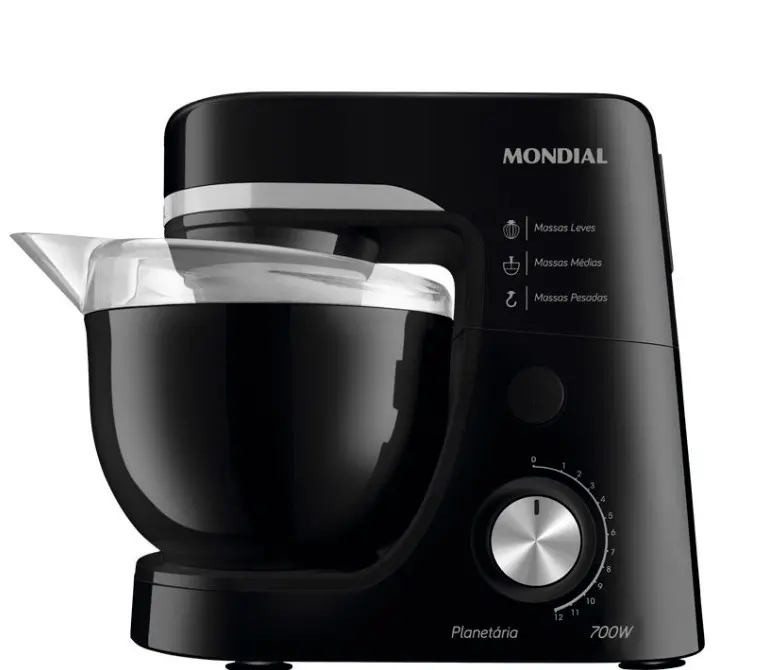 BATIDORA PLANETARIA  700W BLACK BP-03-B - MONDIAL