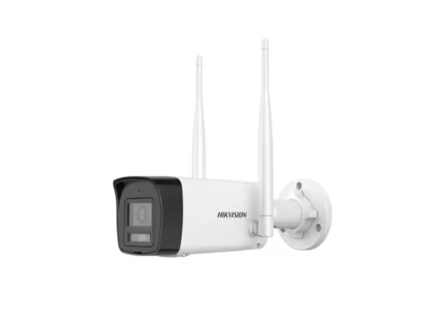 Cámara de red tipo bala fija con Wi-Fi para exteriores de 4 MP DS-2CV1043G2-LIDW - Hikvision