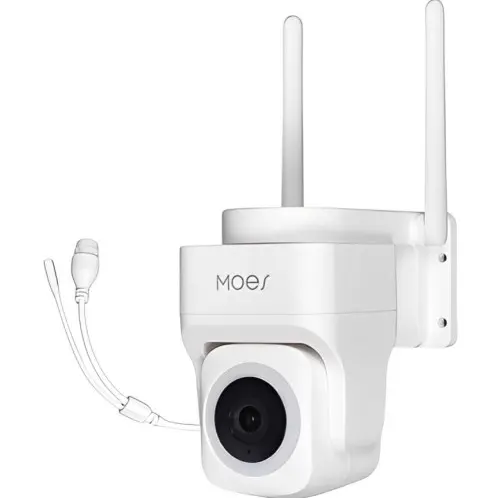 Cámara Seguridad Wifi WCM-B66 Exterior IP65 Blanco - Moes