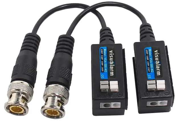 Conector Balun Visualarm Turbo VSA-009-HD 