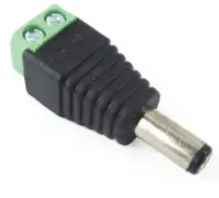 Conector AC/DC Macho DCM-BOR Visualarm