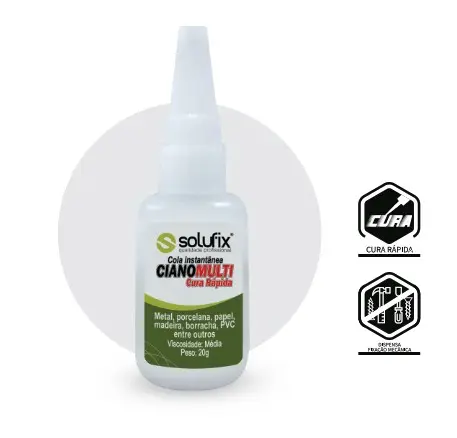 Adhesivo Instantáneo CianoMulti 20g - Solufix